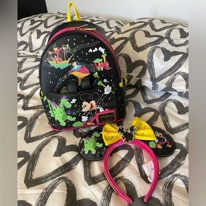 Loungefly Electrical Parade backpacks and ears